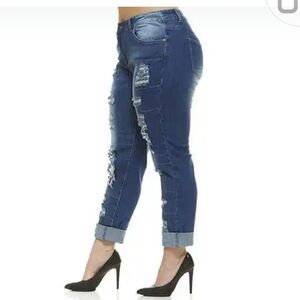 🆕️👖VIP Skinny Destructed Patched Jeans, 13/14